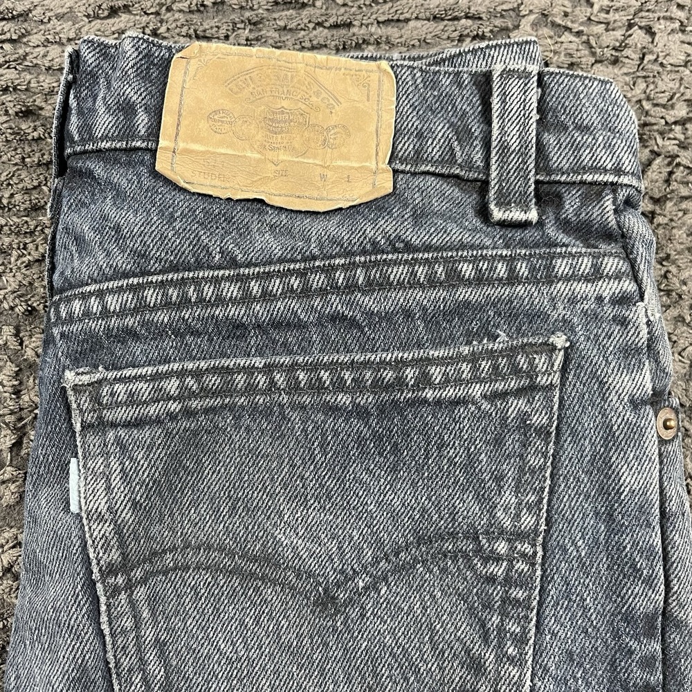 Vintage Levi's 512 Women's Jeans 25x25 USA Made‎ Medium Wash Distressed 90s - Picture 11 of 11